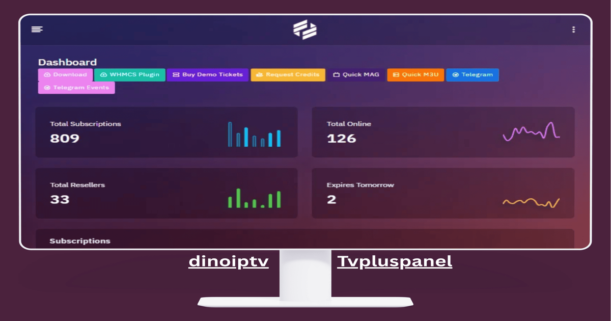 TVPLUS IPTV Panel – Simple and Professional Management